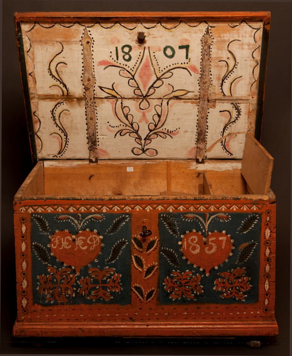 mother daughter marriage chest